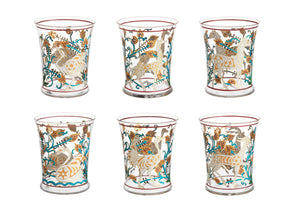 Alhambra Arabian Tumbler with Doe & Deer