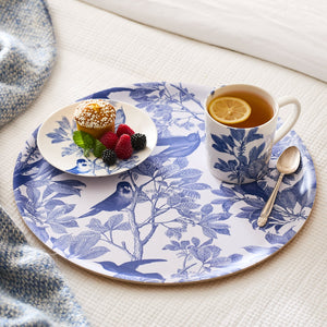 Arbor Large Round Birchwood Tray
