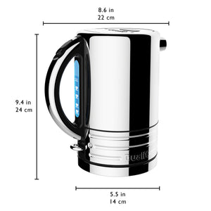 Design Series Kettle in Black/Stainless Steel
