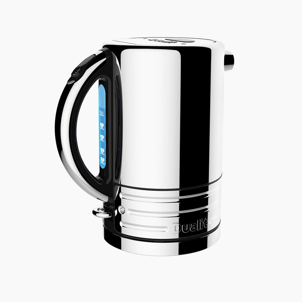 Design Series Kettle in Black/Stainless Steel