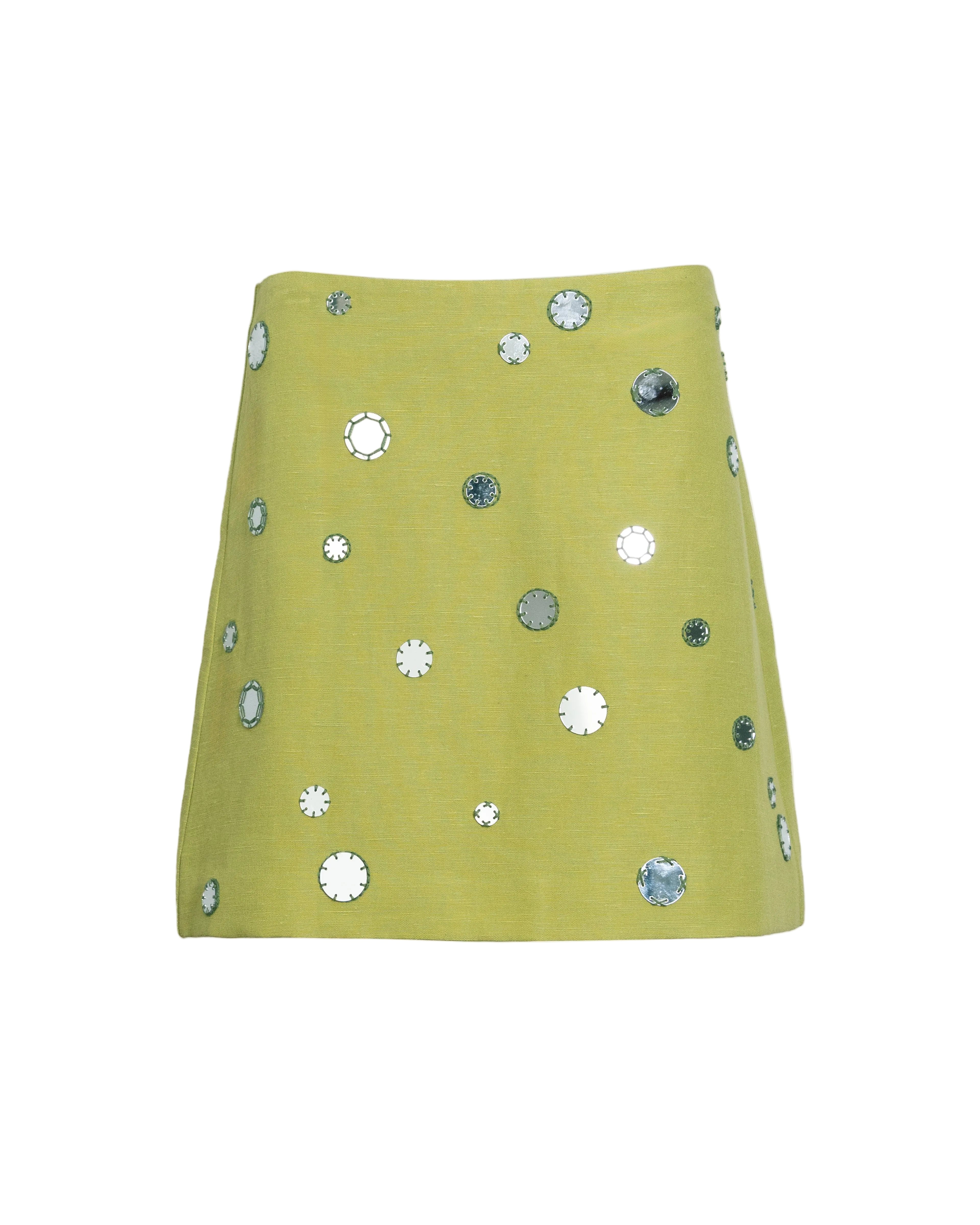 Ari Skirt in Lime Mist