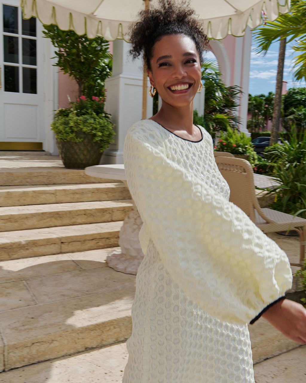 Mellow Yellow Smocked Smoking Dress - Arianne Elmy