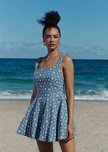 Denim La Bubble Dress - Arianne Elmy