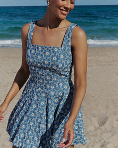Denim La Bubble Dress - Arianne Elmy