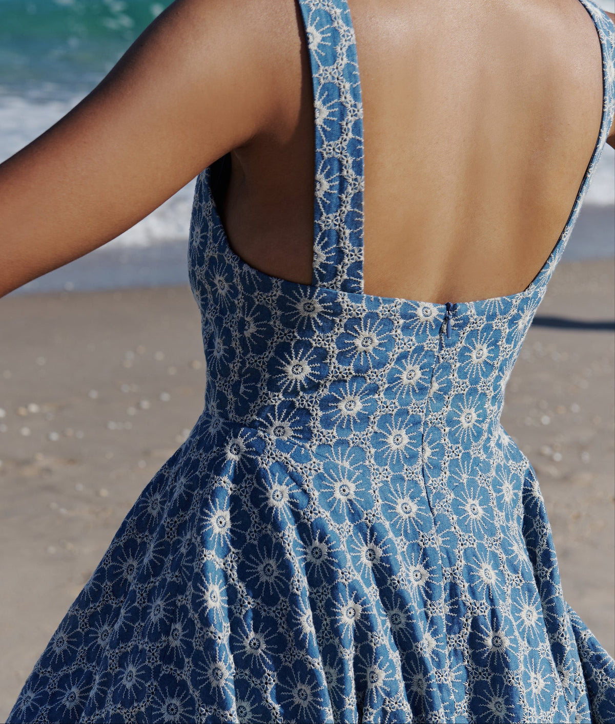 Denim La Bubble Dress - Arianne Elmy