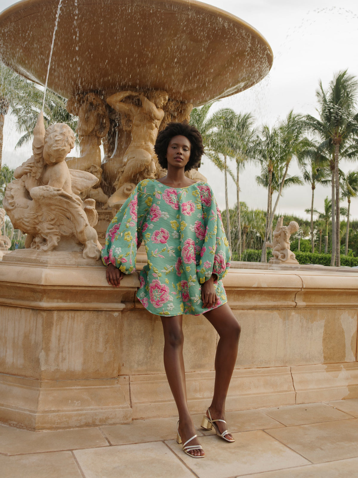 Pre-Order Green Good Luck Dress - Arianne Elmy