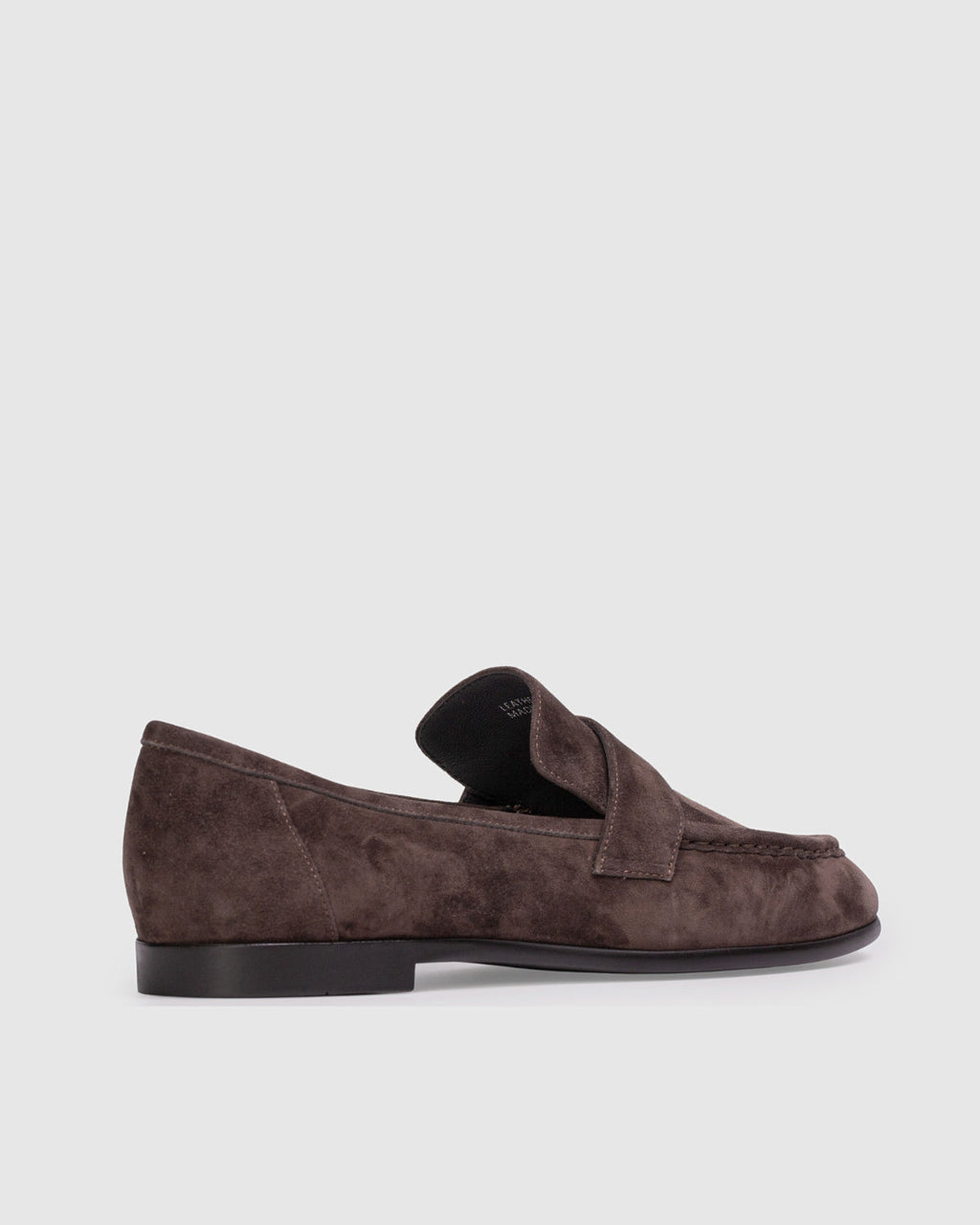 Arrow Loafer in Hot Fudge Suede
