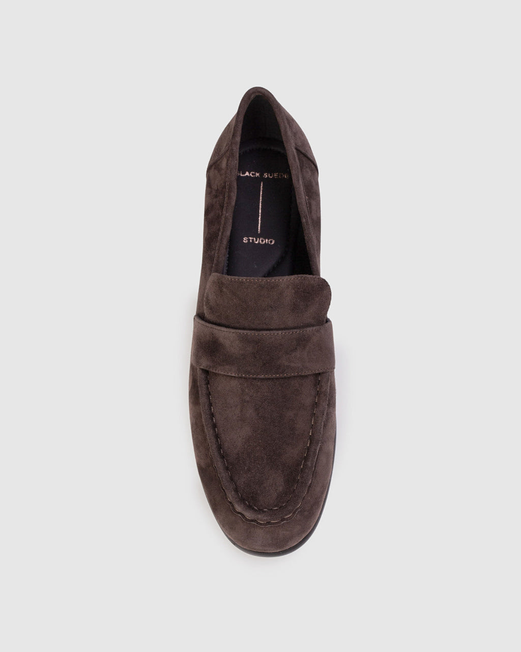 Arrow Loafer in Hot Fudge Suede