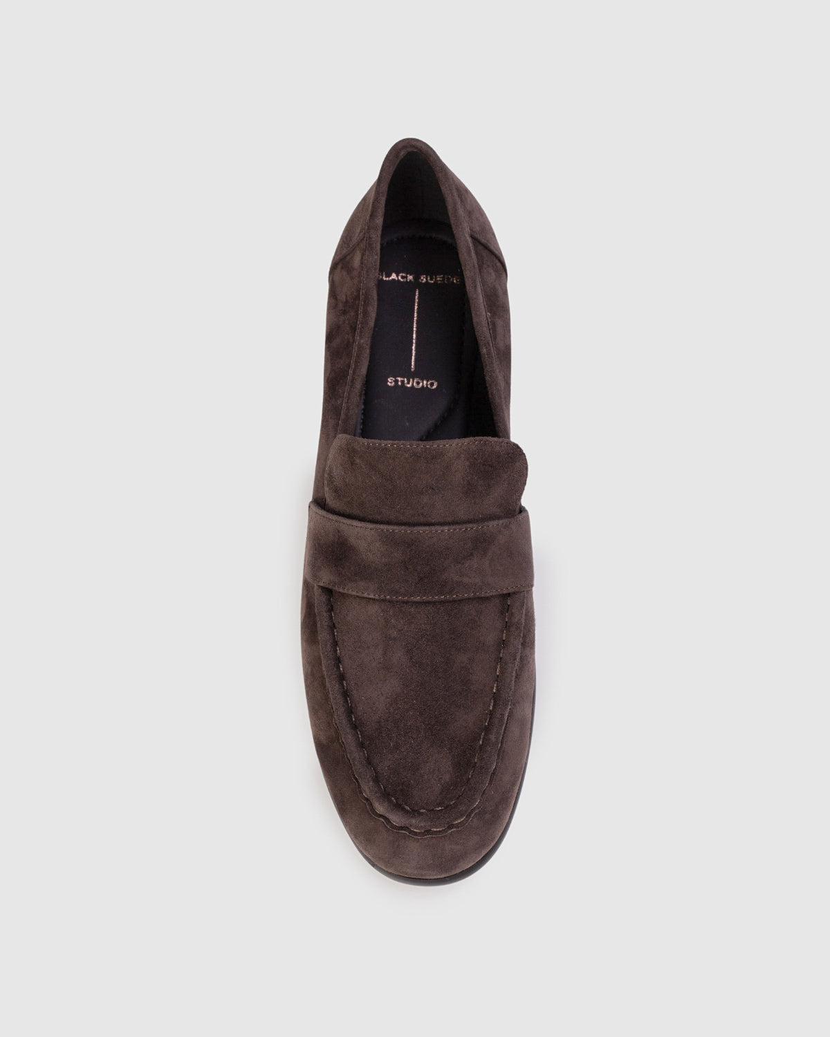 Arrow Loafer in Hot Fudge Suede