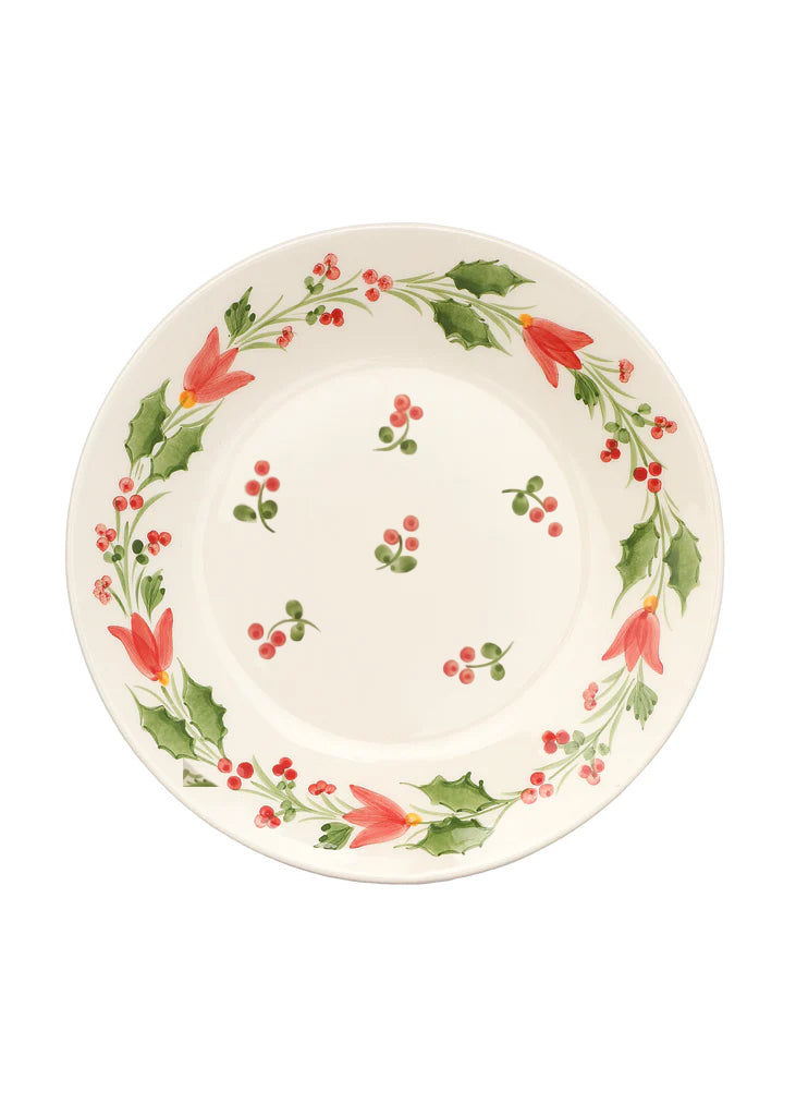 Carolina Irving x OTM Holly Dessert Plate