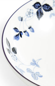 Wild Strawberry Inky Blue Cereal Bowl 7in