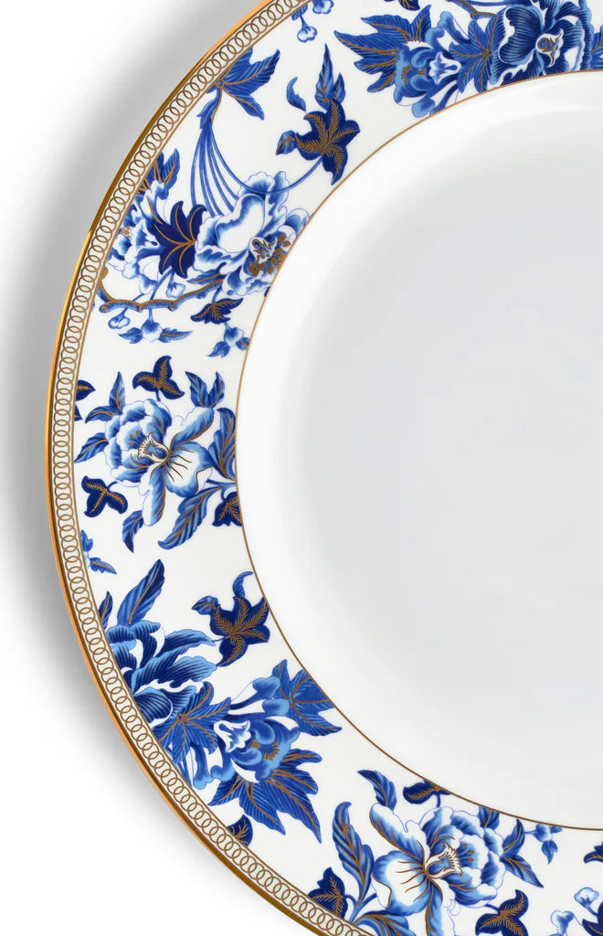 Hibiscus Accent Dinner Plate 10.75"