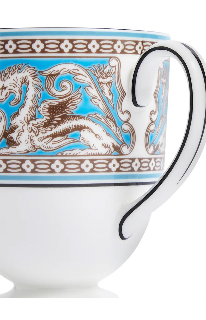 Florentine Turquoise Mug