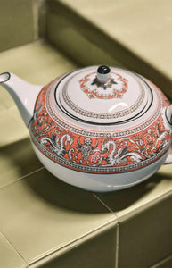 Florentine Salmon Teapot