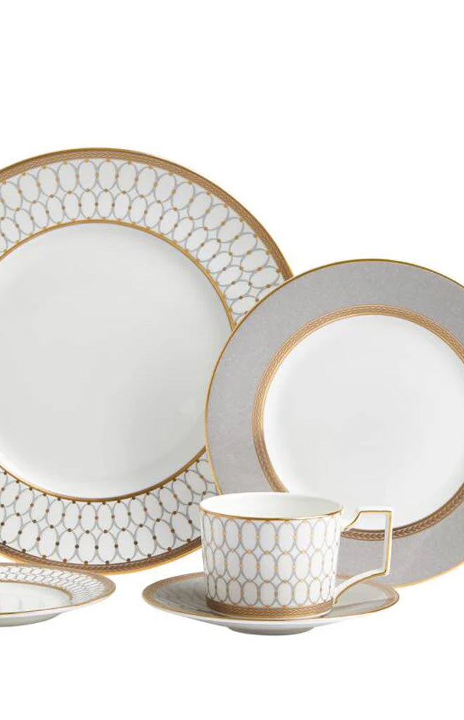Renaissance Grey 5 Piece Place Setting