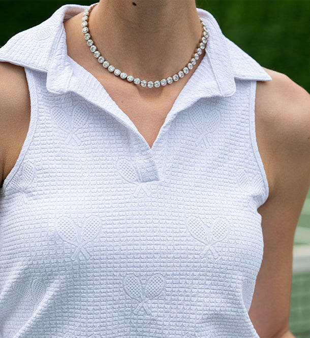 Tennis Racquet Collar Top