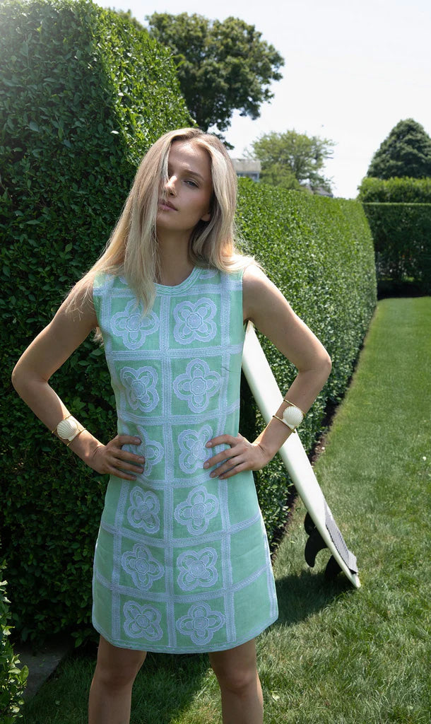 Seaglass Meadow Mini Dress