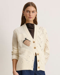 Arthur Cardigan in Cream
