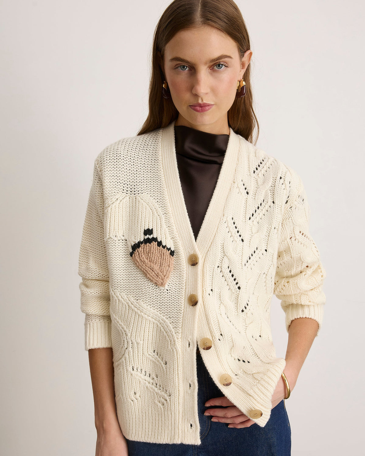 Arthur Cardigan in Cream
