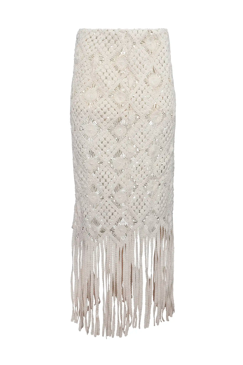 The Rivington Skirt in Cream.