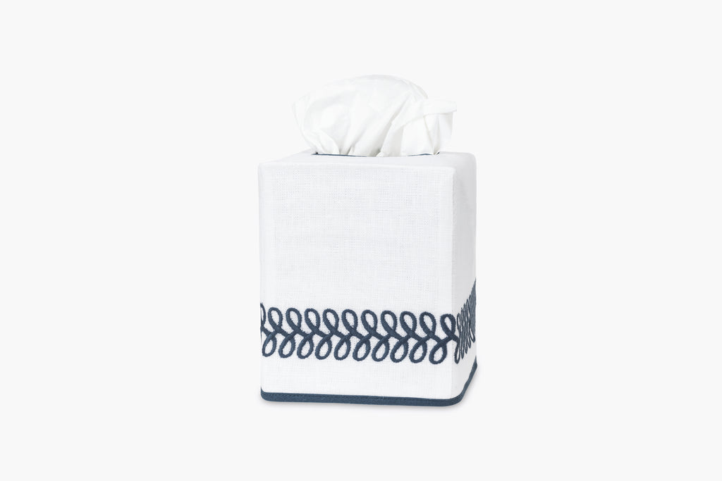 Astor Braid Tissue Box Cover