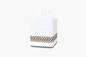 Astor Braid Tissue Box Cover