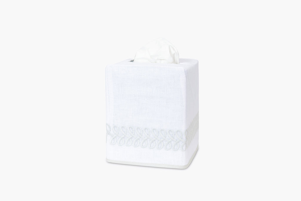 Astor Braid Tissue Box Cover