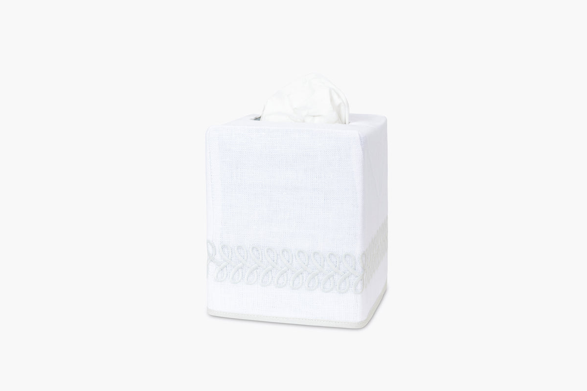 Astor Braid Tissue Box Cover
