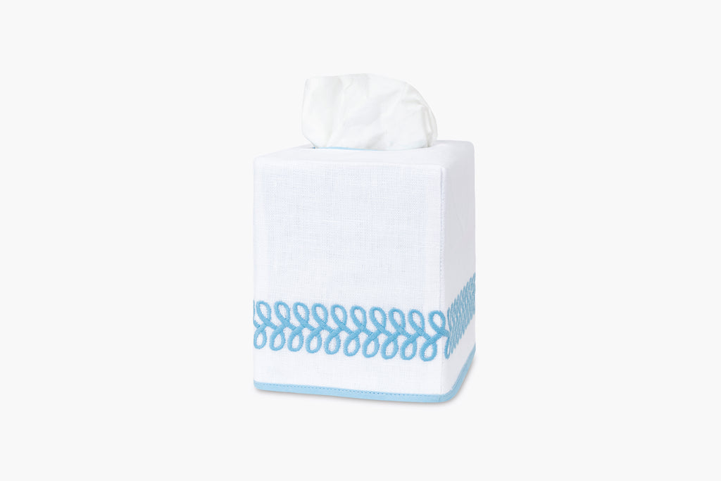 Astor Braid Tissue Box Cover