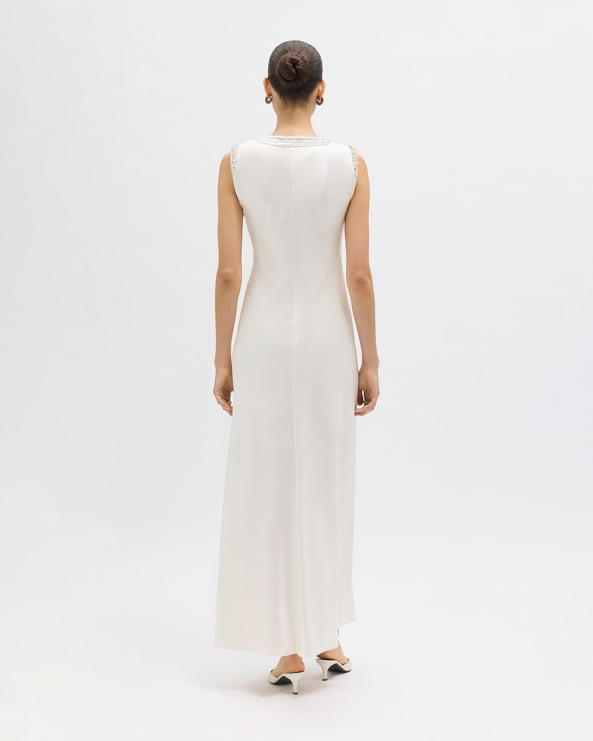 Astrid Dress in Pearl