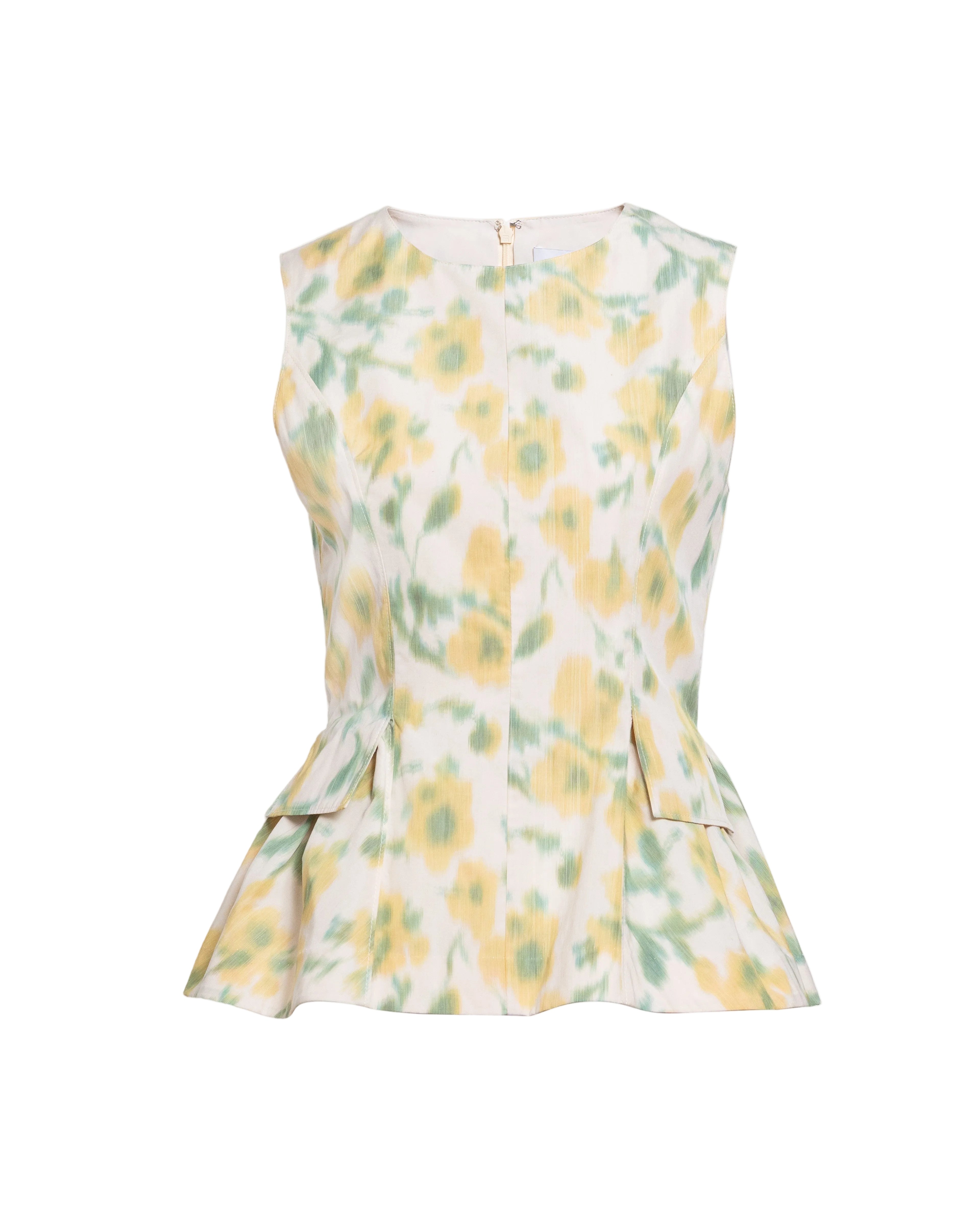 Astrid Top in Butter Multi