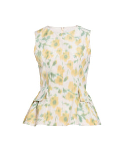 Astrid Top in Butter Multi