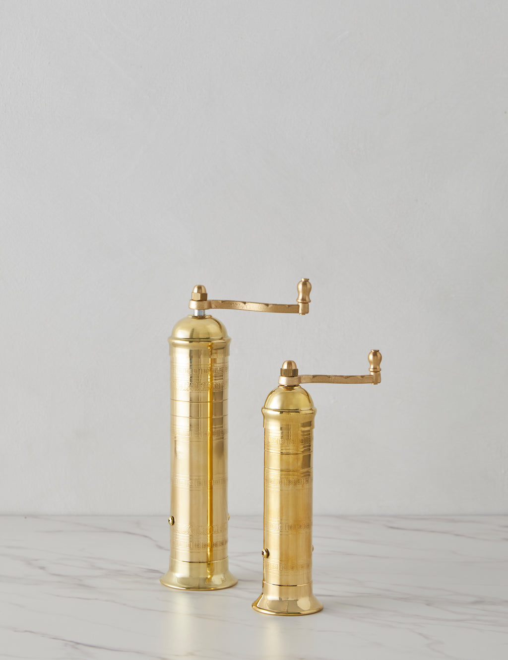 Atlas Brass Pepper Mill