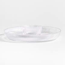 Atwell Glass Chip and Dip with Mini Bowl
