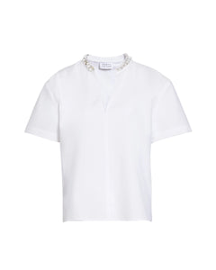 Aubrey Top in Optic White