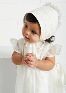 Traditional Cream Christening Gown (3mths-5yrs) Dresses from Pepa London