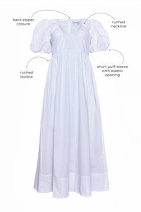 Augusta Dress call out points.