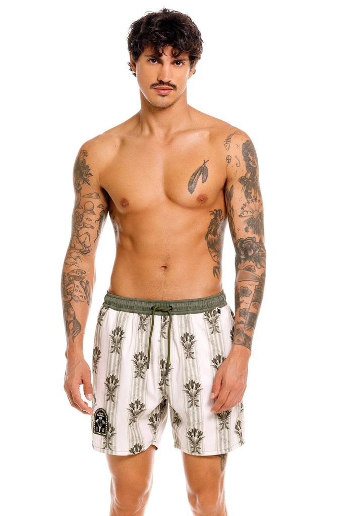 Joe Mens Swim Trunks in Aura