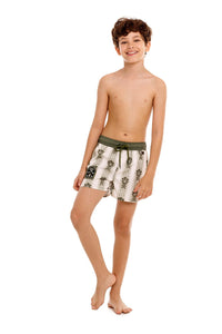 Nick Kids Swim Trunks in Aura