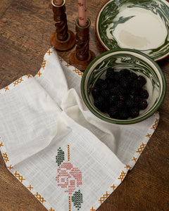 Rose Tapestry Napkins, Set of 4