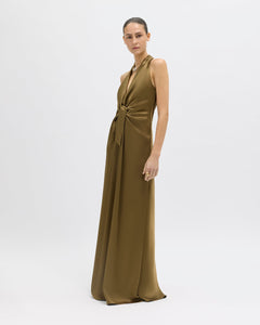 Ava Gown in Olivine