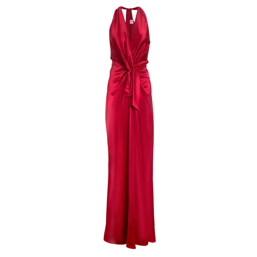 Ava Gown in Crimson