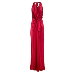 Ava Gown in Crimson