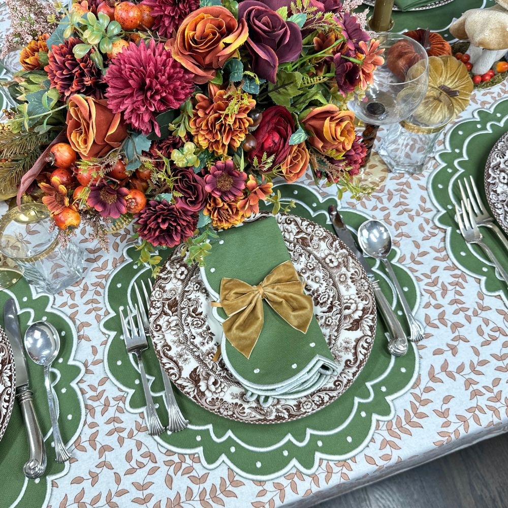 Woodland Leaves Tablecloth