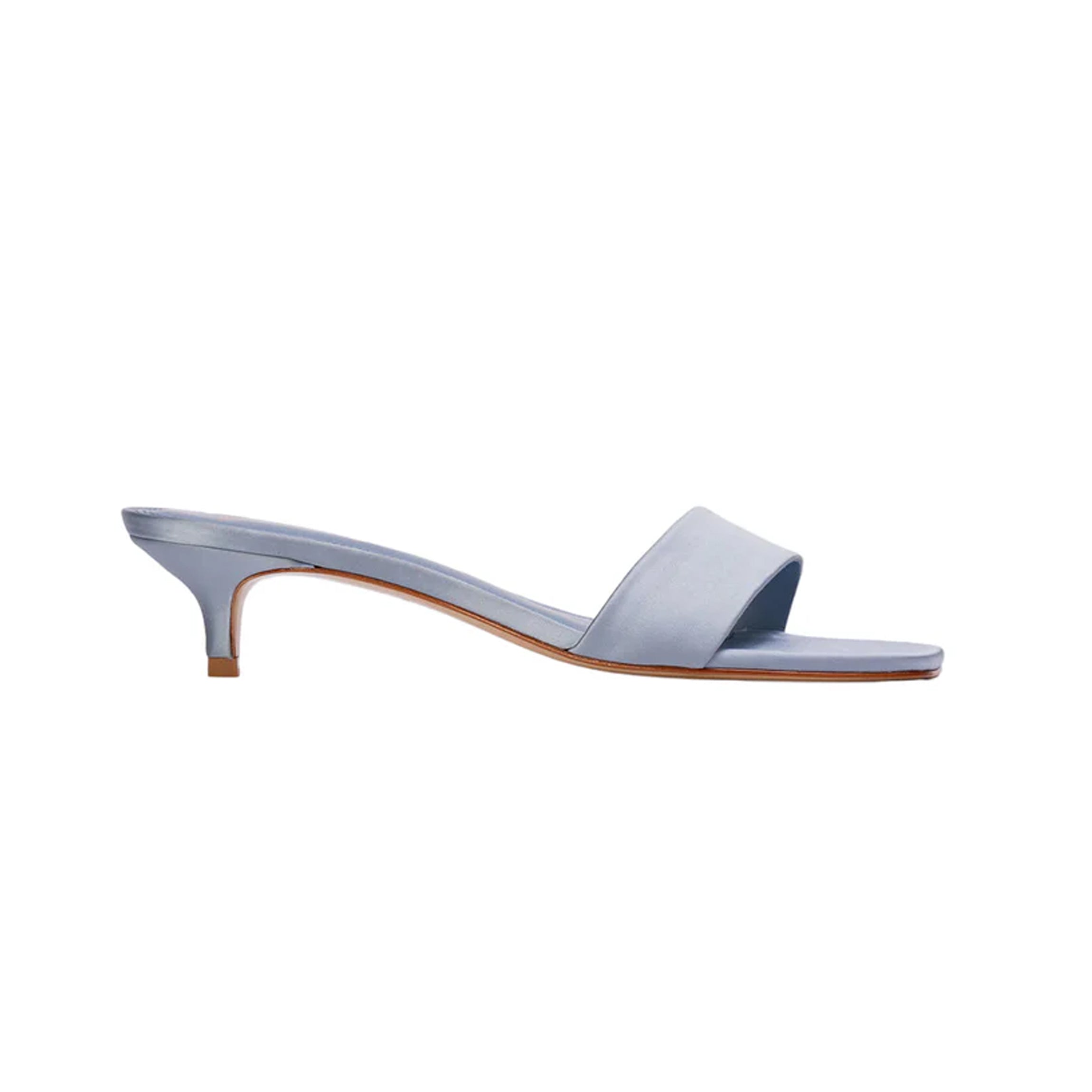 Avery 35 in Blue Satin