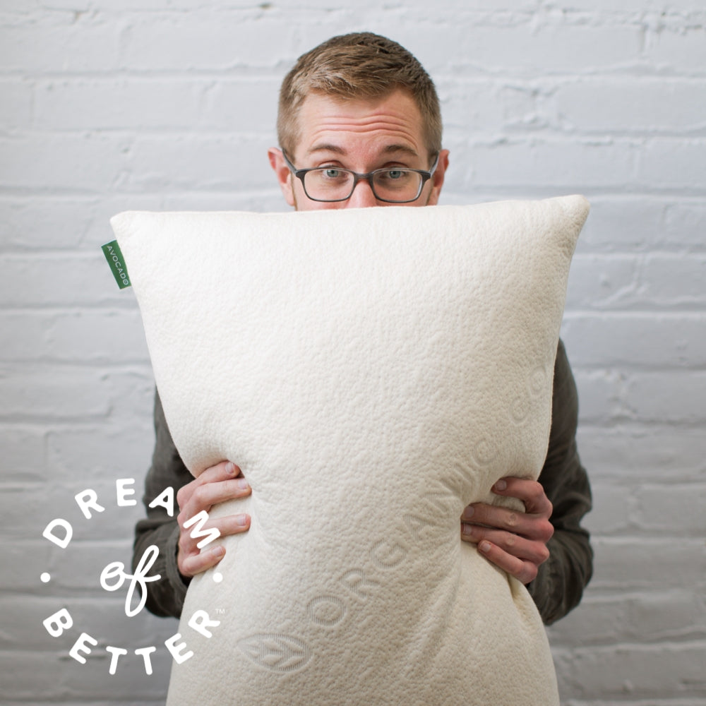 Avocado Green Pillow- Queen Pair