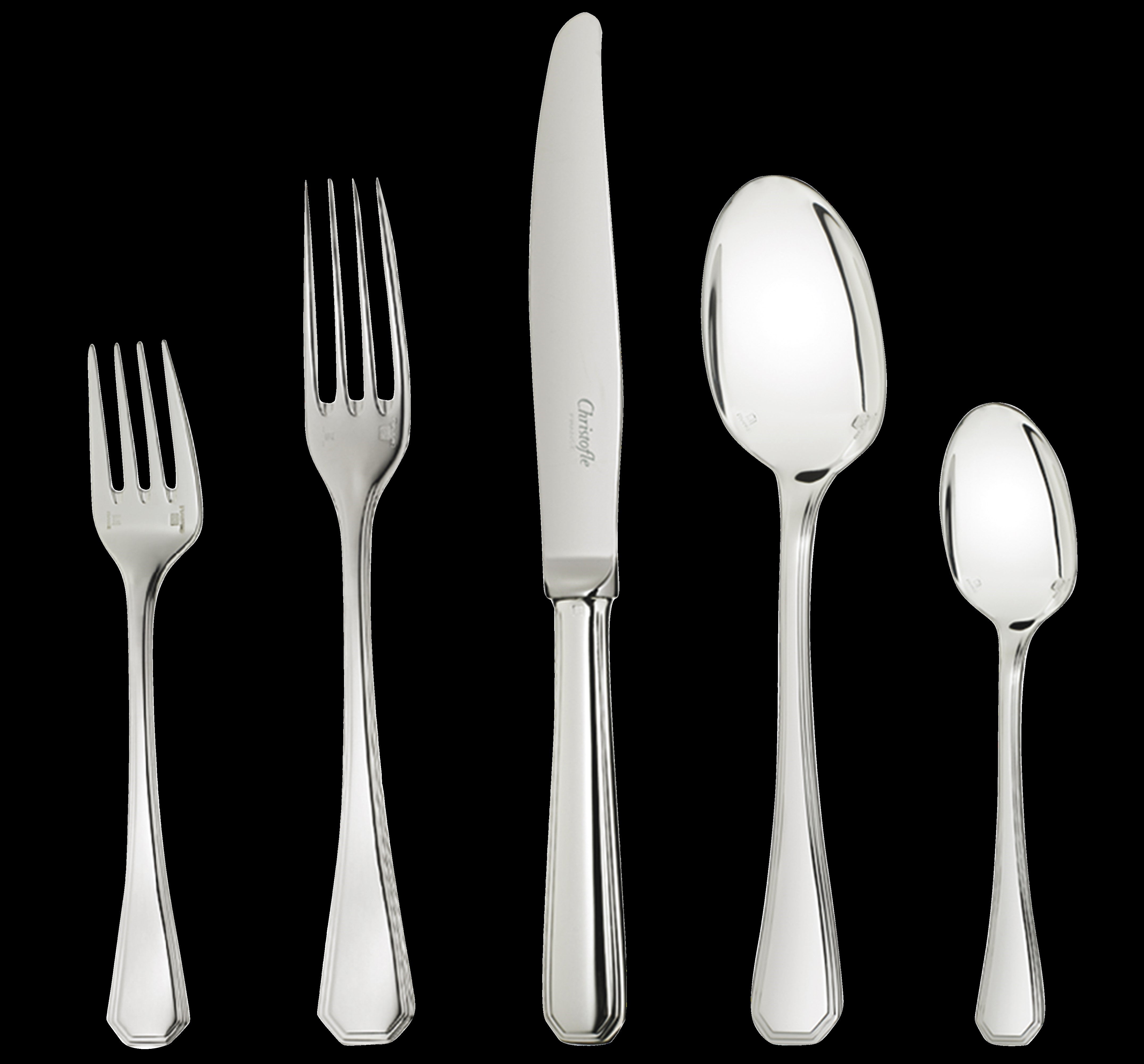America Silver-plated Individual Place Setting, Set of 5