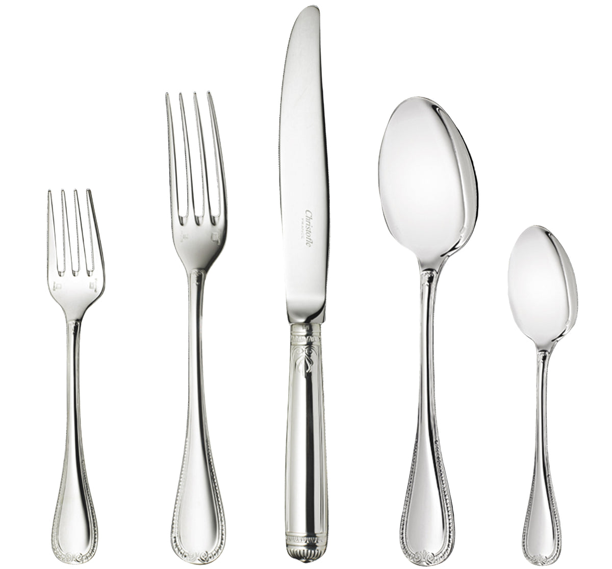 Malmaison Silver-plated Individual Place Setting, Set of 5
