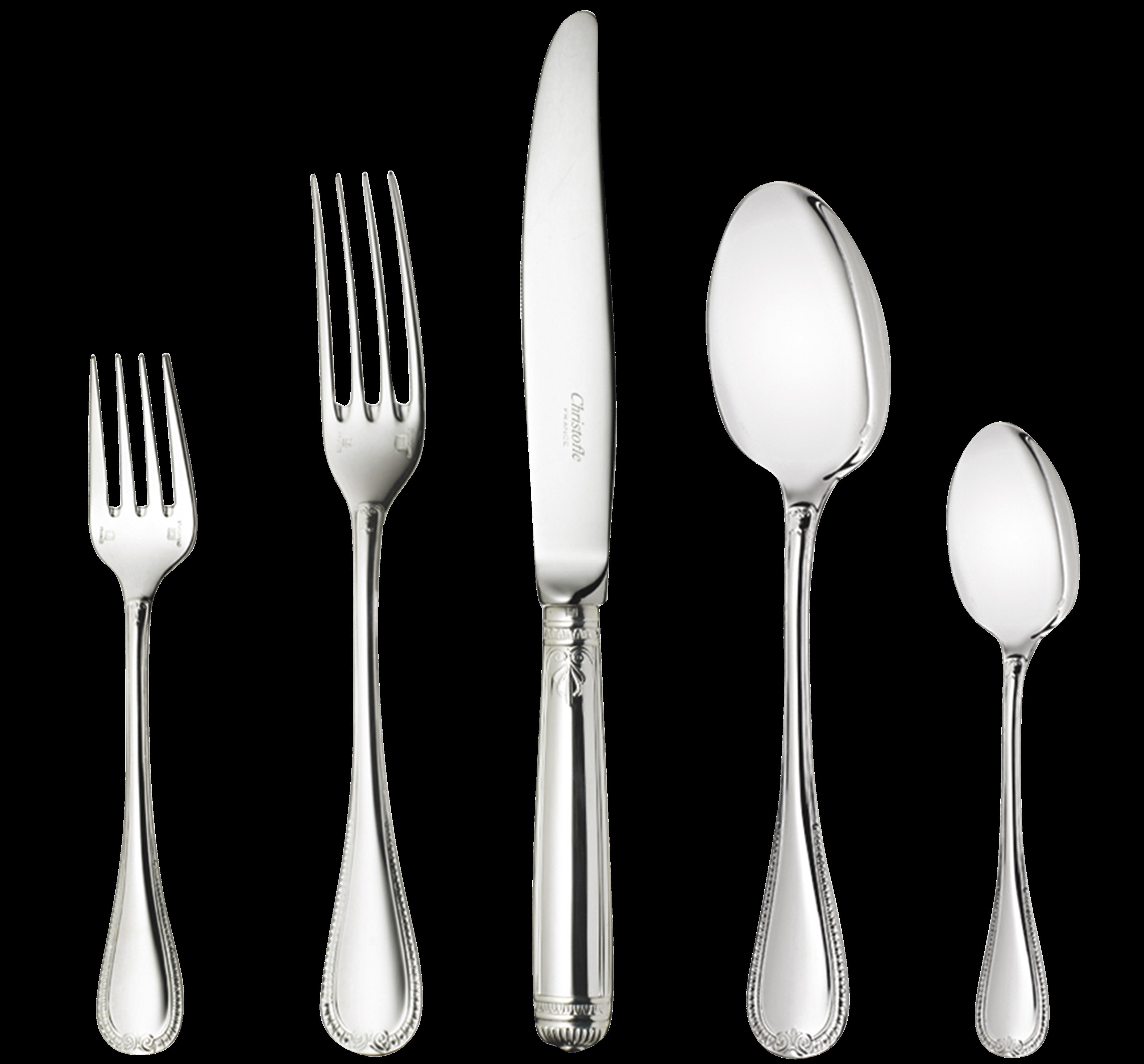 Malmaison Silver-plated Individual Place Setting, Set of 5
