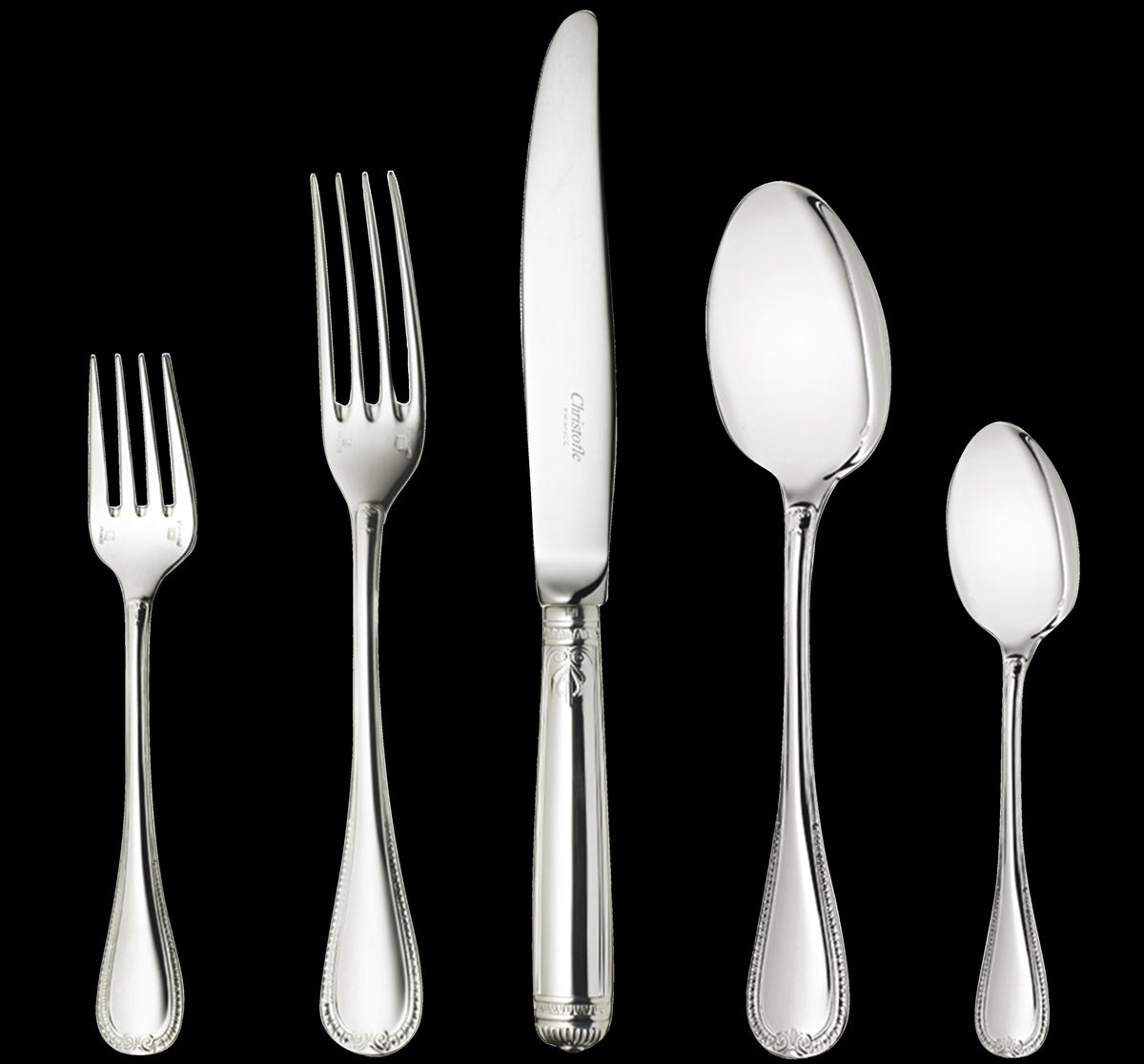 Malmaison Silver-plated Individual Place Setting, Set of 5